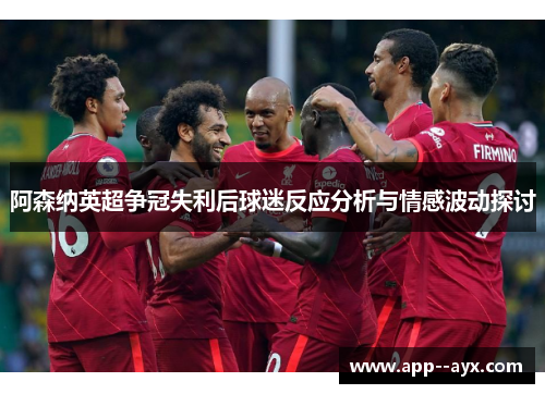 阿森纳英超争冠失利后球迷反应分析与情感波动探讨
