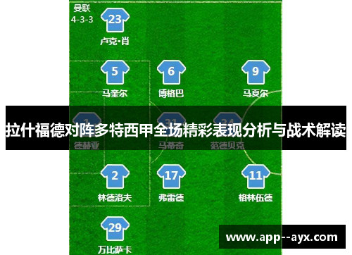 拉什福德对阵多特西甲全场精彩表现分析与战术解读